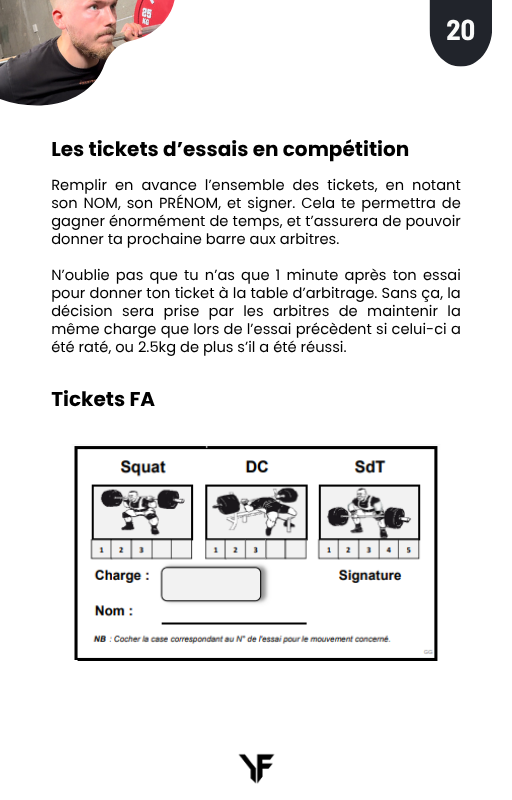 Ebook Powerlifting - Comment réussir sa compétition de force athlétique